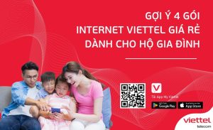 Gợi ý 4 gói Internet Viettel giá rẻ dành cho hộ gia đình
